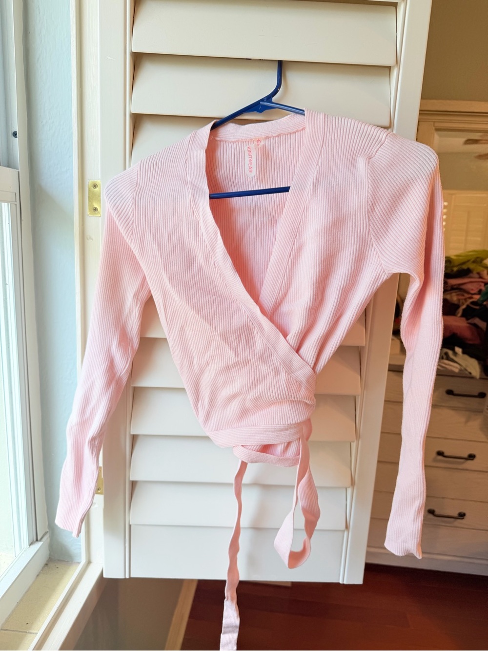 Capezio ballet wrap top